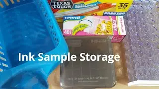 My 4 Favorite Ink Sample Organizing Tools