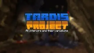 TARDIS Project 1.2. Walktrough on map. Shows all the interiors