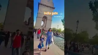 reel#at#indiagate#delhi#mother #daughter #duo.