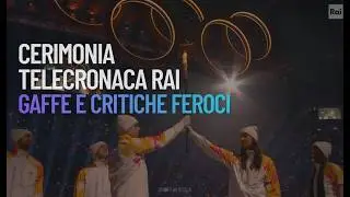 La telecronaca di Petrecca su Rai 1 nella Cerimonia di Milano-Cortina 2026: gaffe e critiche feroci