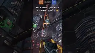 So You Like 0 Second Goals? I Got You 🤝 #rocketleague