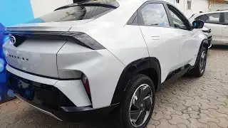Tata Curvv EV top model exterior and interior view, Curvv ev Empowered+ A 55 Empowered Oxide#curvvev