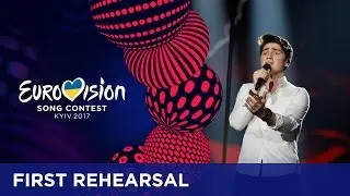 Brendan Murray - Dying To Try (Ireland) First rehearsal in Kyiv