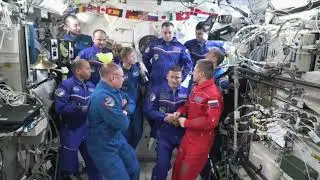 ISS Change of Command! Sergey Ryzhikov Hands Over to Mike Fincke  Expedition 74 👨&zwj;🚀➡👨&zwj;🚀Dec. 7, 2025
