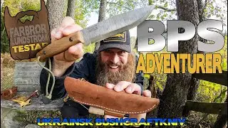 Farbror Lundström Testar BPS Adventurer - Bushcraft - Kniv från Ukraina