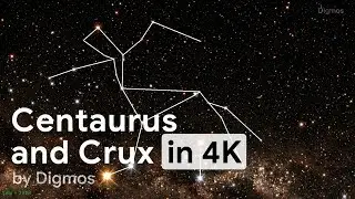 Centaurus and Crux constellations through time