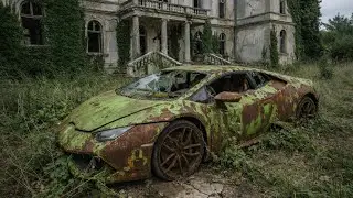 I Found an Abandoned Lamborghini Huracan in a Mansion (Unbelievable)
