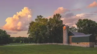 Relaxing Scenic Drive Through the Countryside | Peaceful Background Music for Focus, Study, or Sleep