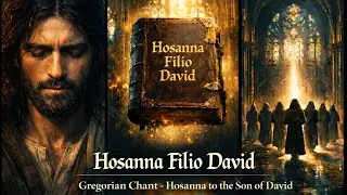 Hosanna Filio David | Palm Sunday Gregorian Chant | 
