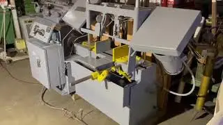 W.F. Wells Double Column Horizontal Band Saw 9&rdquo; x 18&rdquo; #W-9