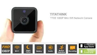 Titathink TT08 1080P Wireless mini spy hidden camera
