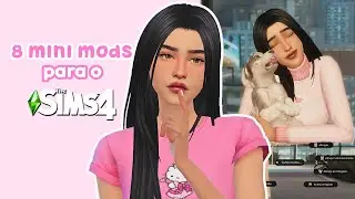 Os MELHORES MINI MODS para melhorar sua gameplay no The Sims 4 + LINKS! 💗✨