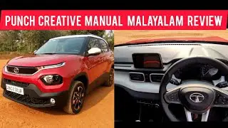 Tata punch creative 👊 manual top end varient micro suv review in Malayalam #tata #punch #malayalam