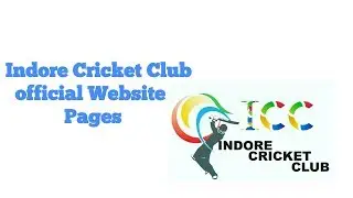 Indore Cricket Club Official Website || Offical Pages