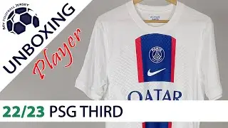 PSG Third Jersey 22/23 Mbappe (2022Fans) Player Version Unboxing Review