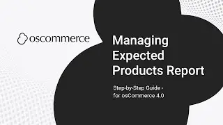 Managing Expected Products Report in osCommerce &ndash; Track Incoming Products
