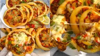 Mini Chicken Pizza/PIZZA BITES | soYummy!