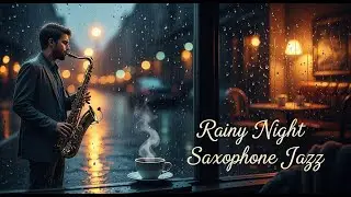 Cozy Rainy Reading Nook 🌧 Smooth Saxophone Jazz – Sweet Instrumental for Stress Relief