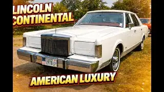 Lincoln Continental &mdash; American luxury from the 70s | Huge V8 and the style of the era