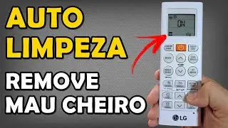 Função Auto Limpeza Ar Condicionado LG Dual Inverter (Remove Mau Cheiro)