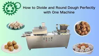 How to Make Perfect Bread Balls with a Dough Divider Rounder Machine  | Pizza dough machine #date