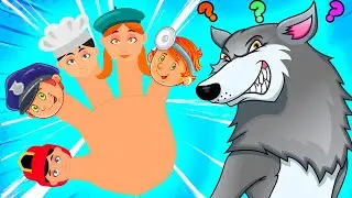 Jobs Family Finger + Run Run Run and MORE - High Five Kids Videos