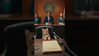 Cat&rsquo;s Parole Hearing 🐾⚖️ | Orange Tabby Faces the Board