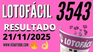 🍀 RESULTADO LOTOF&Aacute;CIL 3543
