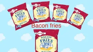 Trying Bacon Fries by Smiths