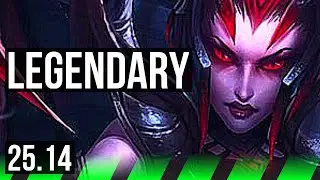 ELISE vs SHACO (JGL) | Legendary | KR Master | 25.14
