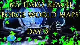BC Buds's Halo Reach Forge World Maps - Day 3 - The Finale! Stargate, Infection maps, & Prison Fight