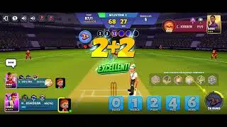 Missed 5th Milestone 😞😔 #hitwicketsuperstars #cricket #freegames #multiplayer 