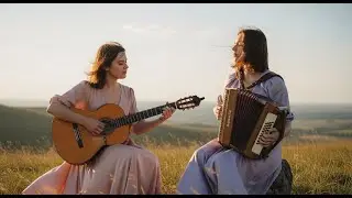 Música instrumental romántica para relajarse con guitarra española y acordeón mediterráneo