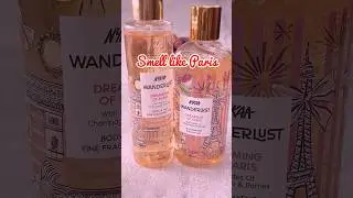 Dreaming of Paris &hearts;️ Nykaa Wanderlust Body Was and Body Mist #shorts #nykaa