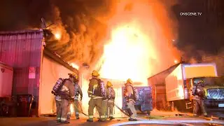 South LA Commercial Fire