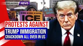 В США проходят протесты против ужесточения иммиграционной политики администрации Трампа | последн...
