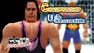 WCW U.S. Heavyweight Championship ft. Bret Hart | Championship Mode | WCW/NWO Revenge