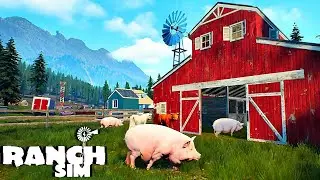 Ranch Simulator Live | Building the Ultimate Ranch with Commentary!
