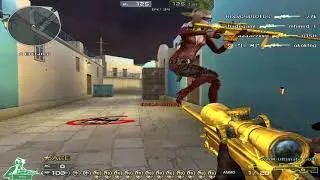 CrossFire NA: FFA New Greece 212 Kills AWM Ultimate Gold