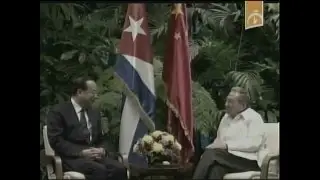 Recibe Ra&uacute;l Castro a Sun Zhengcai, miembro del Bur&oacute; Pol&iacute;tico del Partido Comunista de China