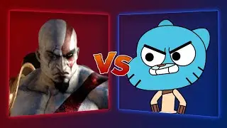 MUGEN Battle - Kratos vs Gumball