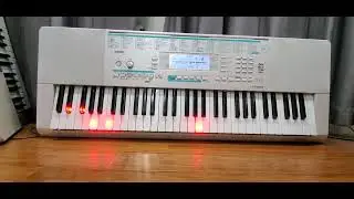 Casio LK 228 [光ナビゲーションキーボード]: Song Bank (Part 4/5) [031-040]