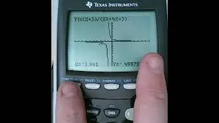 Calculus 1 - Limits by table on graphing calculator
