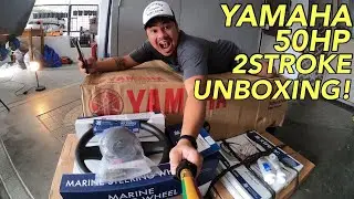 YAMAHA 50HP 2 STROKE UNBOXING | boatlifeph