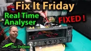 🔴 #454 Audio Control SA-3050 Real Time Analyser (RTA) Repair
