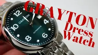 Обзор мужских часов Grayton Green Dress (4K) Модель: S.8-44-018-DR
