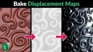 Blender Secrets - Bake Displacement Maps from Camera View