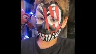 VENOM!Facepainting by Snowqueen