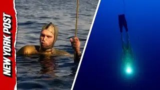 Russian Freediver Sets New World Record by Diving Over 400 ft While Holding His Breath