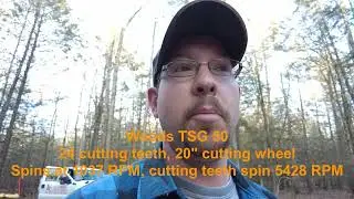 Обзор измельчителя пней Woods TSG 50 с 3-точечной навеской